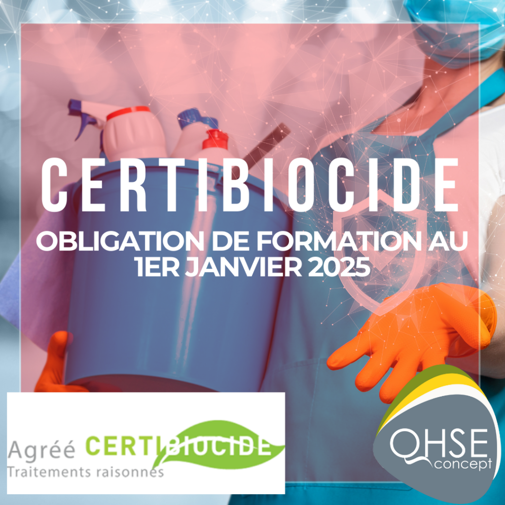 Le Certibiocide, comment encadrer l’utilisation des produits biocides : obligation de formation au 1er janvier 2025.