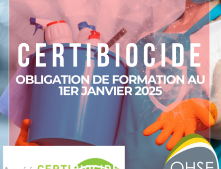 Le Certibiocide, comment encadrer l’utilisation des produits biocides : obligation de formation au 1er janvier 2025.